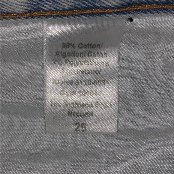 Current/Elliott Girlfriend Shorts in Neptune - Picture 8 of 8